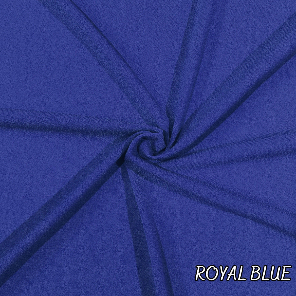 K-crepe/Knit Solid Color Textured Poly. 60" width. Fabric By The Yard.