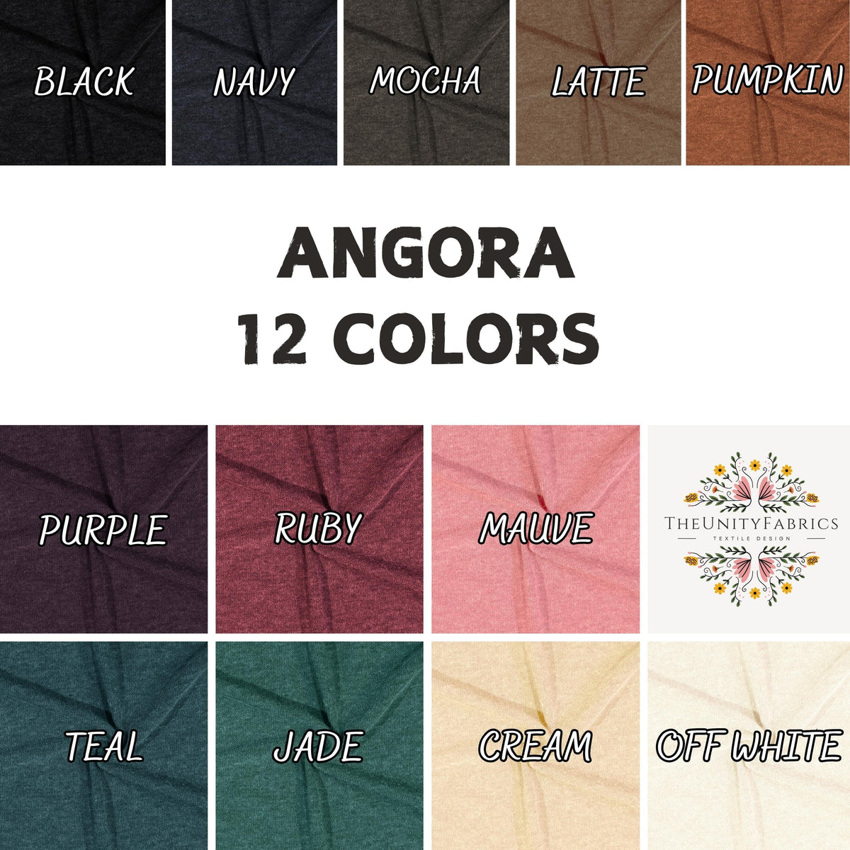 Angora Fabric: make sweaters fabric. Perfect for Autumn Wear and Baby Crafts