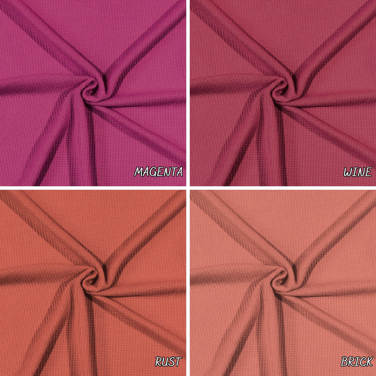 Knitted Waffle Fabric. Thermo-pd fabric. Soft Comfortable Brushed Stripe Elastane Viscose Polyester. Great for towels, bedding, baby fabric