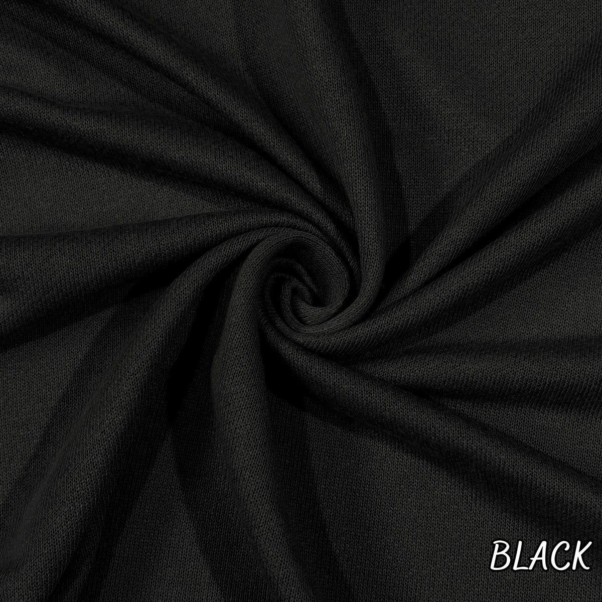 Cotton Polyester French Terry Solid PD. 60" width. Fabric By The Yard.