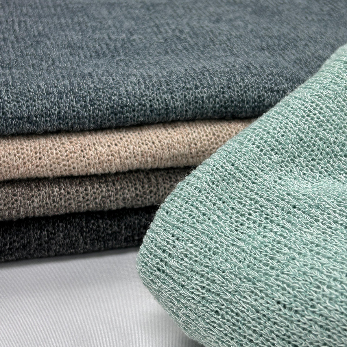 Sweater Fabric, Havy K-tiara. 78% Polyester 22 Rayon Knit By The Yard