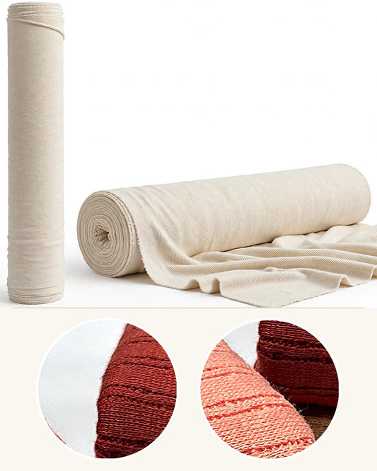 annie-rib wholesale fabric roll with real texture detail