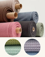 waffle-thermo-b wholesale fabric roll with real texture detail