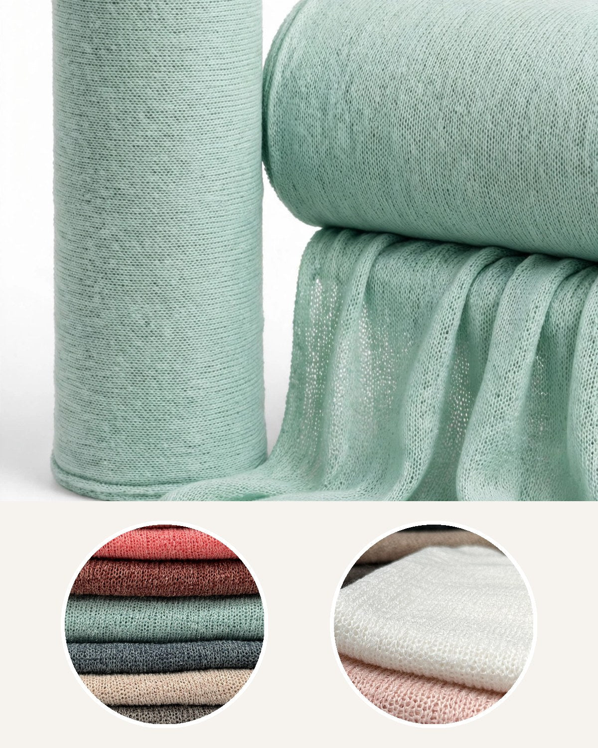 Sweater Fabric, Havy K-tiara. 78% Polyester 22 Rayon Knit By The Yard - 40-Yard Roll