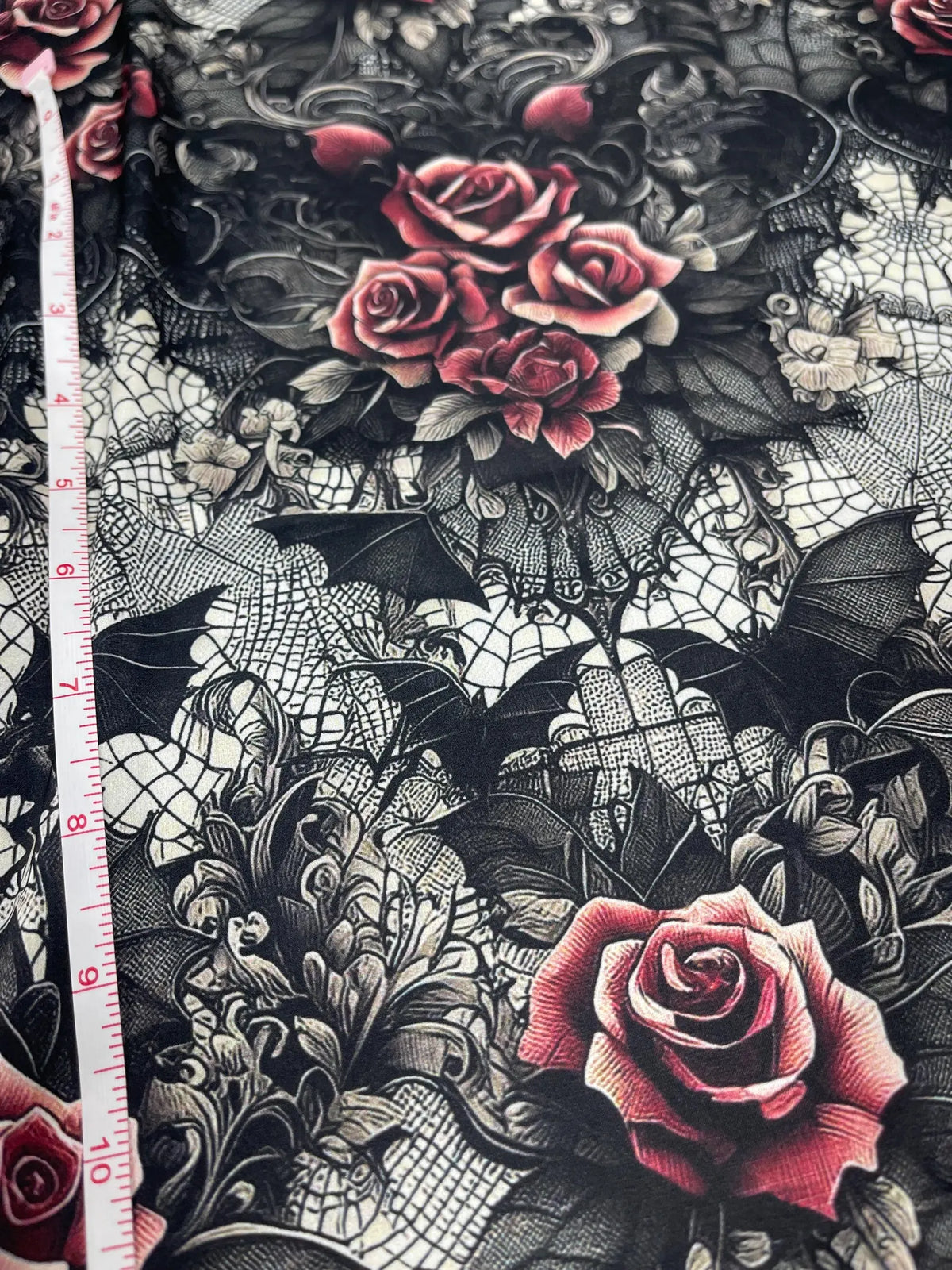 Whimsical gothic seamless fabric