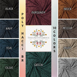 Wholesale Fabric, Poly Hacci Brush Knit, 36-Inch Width