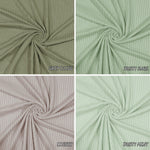 5X3 RIB - brushed DTY Rib. 60" width. Fabric By The Yard. Apparel-Fabric soft and stretch dress - 40-Yard Roll