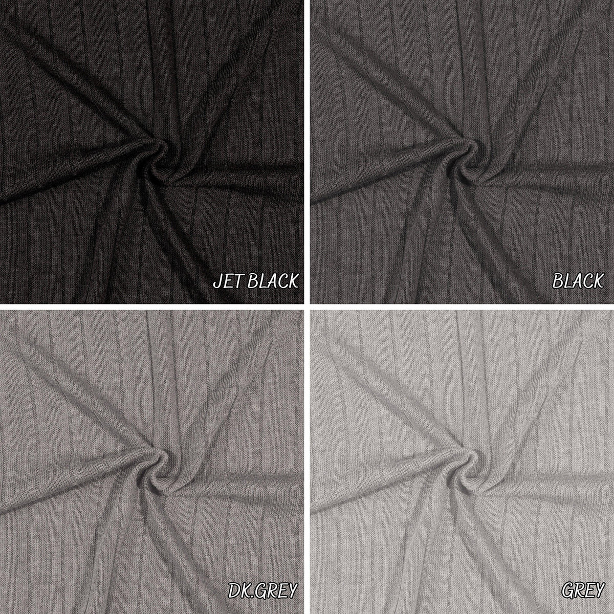 Band Rib fabric. Solids variety, fabric by yard, sweatshirts, tops , children's wear. multi color