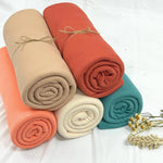 Cotton French Terry Solid PD. Polyester  60" width. Fabric By The Yard.