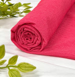 multicolor crepe, solid summer spring dress top, pants fabric. thin fabric. Juno pd - 40-Yard Roll