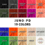 multicolor crepe, solid summer spring dress top, pants fabric. thin fabric. Juno pd