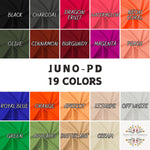 multicolor crepe, solid summer spring dress top, pants fabric. thin fabric. Juno pd - 40-Yard Roll