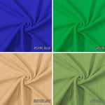 multicolor crepe, solid summer spring dress top, pants fabric. thin fabric. Juno pd - 40-Yard Roll