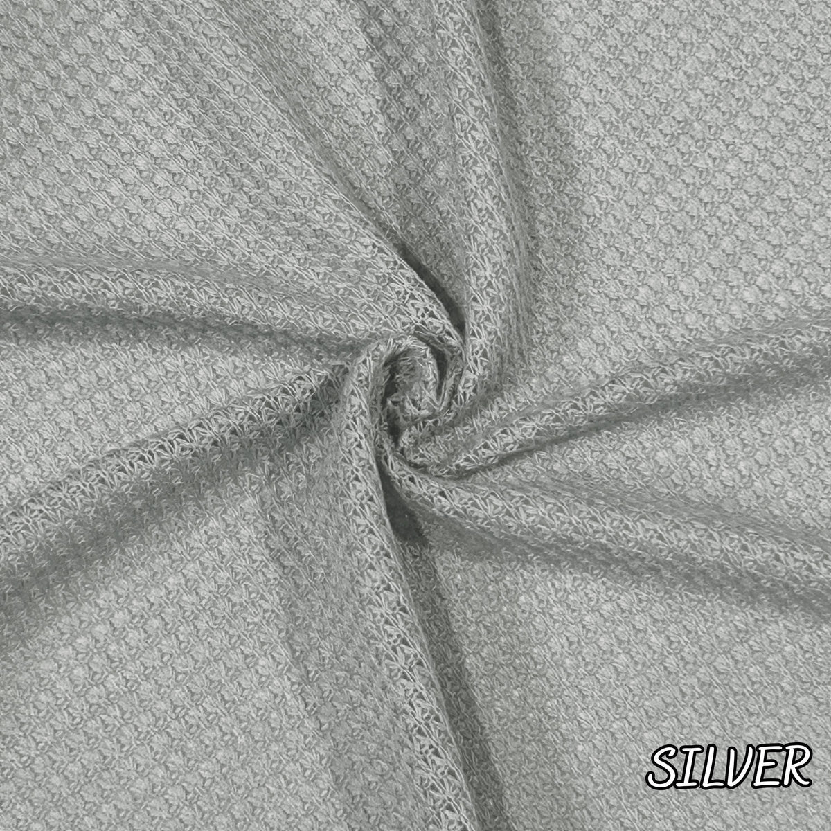Waffle Knit Fabric, 33% Rayon 62 Polyester 5 Spandex