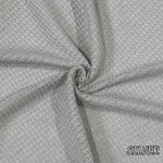 Waffle Knit Fabric, 33% Rayon 62 Polyester 5 Spandex