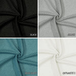Waffle Knit Fabric, 33% Rayon 62 Polyester 5 Spandex