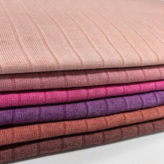 Pajama Fabric, band rib. 60 Inch Rib Knit Stretch Material