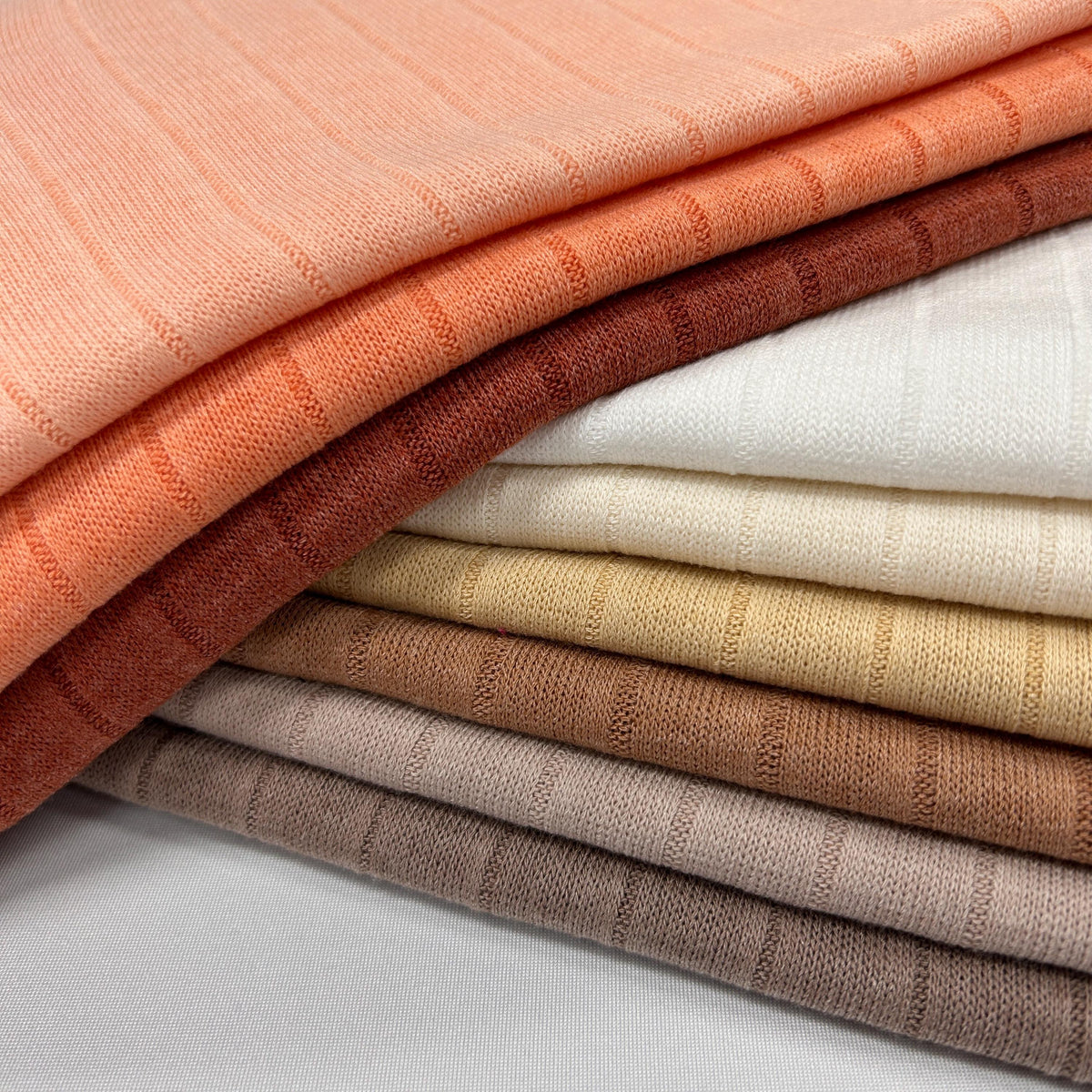 Band Rib Knit Fabric, 60-Inch Wide Stretch Sewing Material