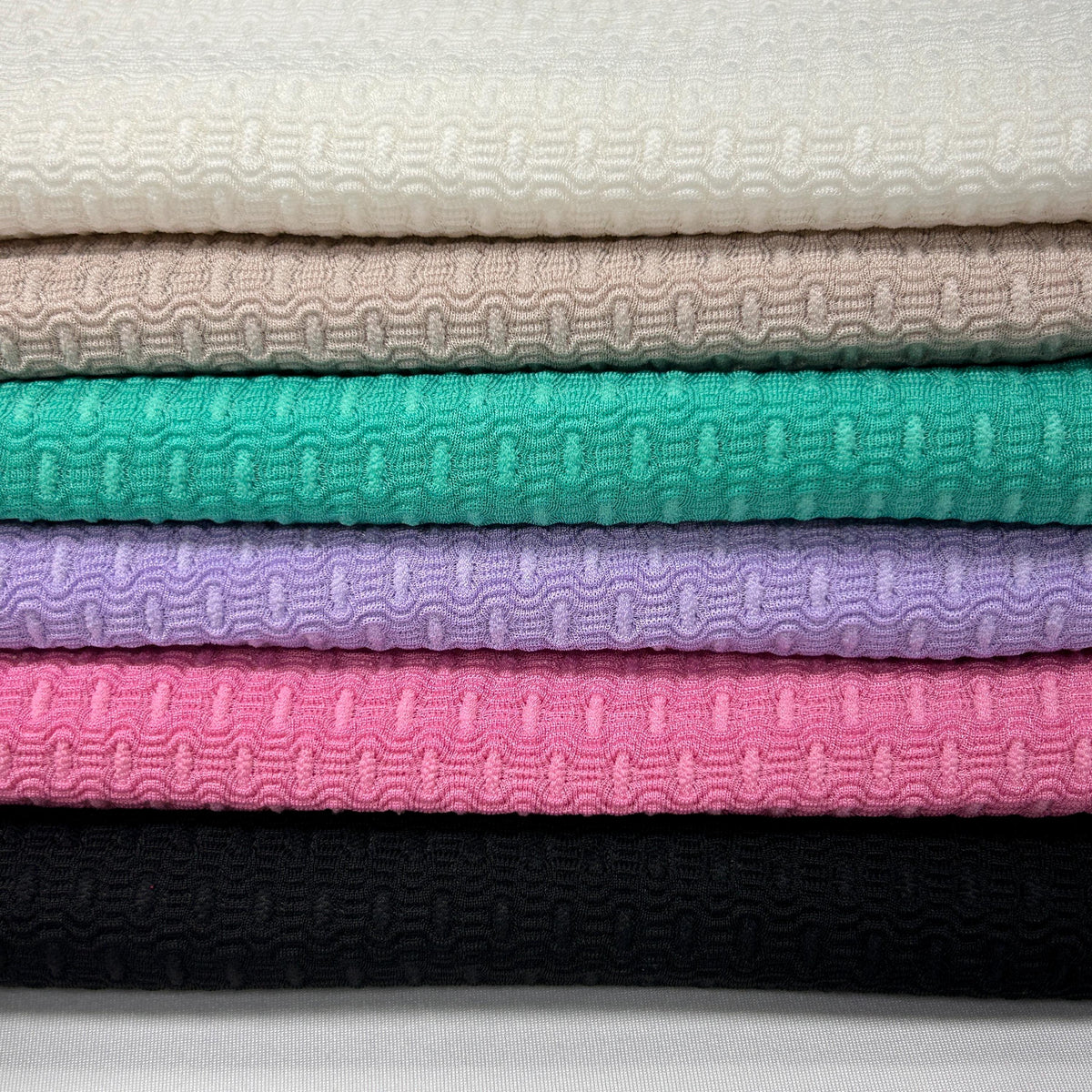 Textured fabric. Print Solid Color. 60" width. Fabric By The Yard. JY-0320