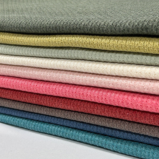 Wholesale Fabric, 70% Polyester 25 Rayon 5 Span Knit By The Yard