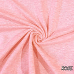 Tri French Terry Solid pink, blue, multi Color Textured Poly Fabric. 60" width. Fabric By The Yard.