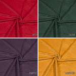 Wholesale Fabric By The Yard, Low-Pile Minky Plush Material