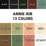 Rib Knit Fabric, Soft Stretchy Ribbed Material, 60" Wide for Apparel