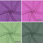 Band Rib fabric. Solids variety, fabric by yard, sweatshirts, tops , children's wear. multi color