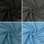 Cotton French Terry Solid PD. Polyester  60" width. Fabric By The Yard.