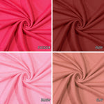 Cotton French Terry Solid PD. Polyester  60" width. Fabric By The Yard.
