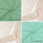 K-crepe/Knit Solid Color Textured Poly. 60" width. Fabric By The Yard.