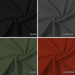 multicolor crepe, solid summer spring dress top, pants fabric. thin fabric. Juno pd