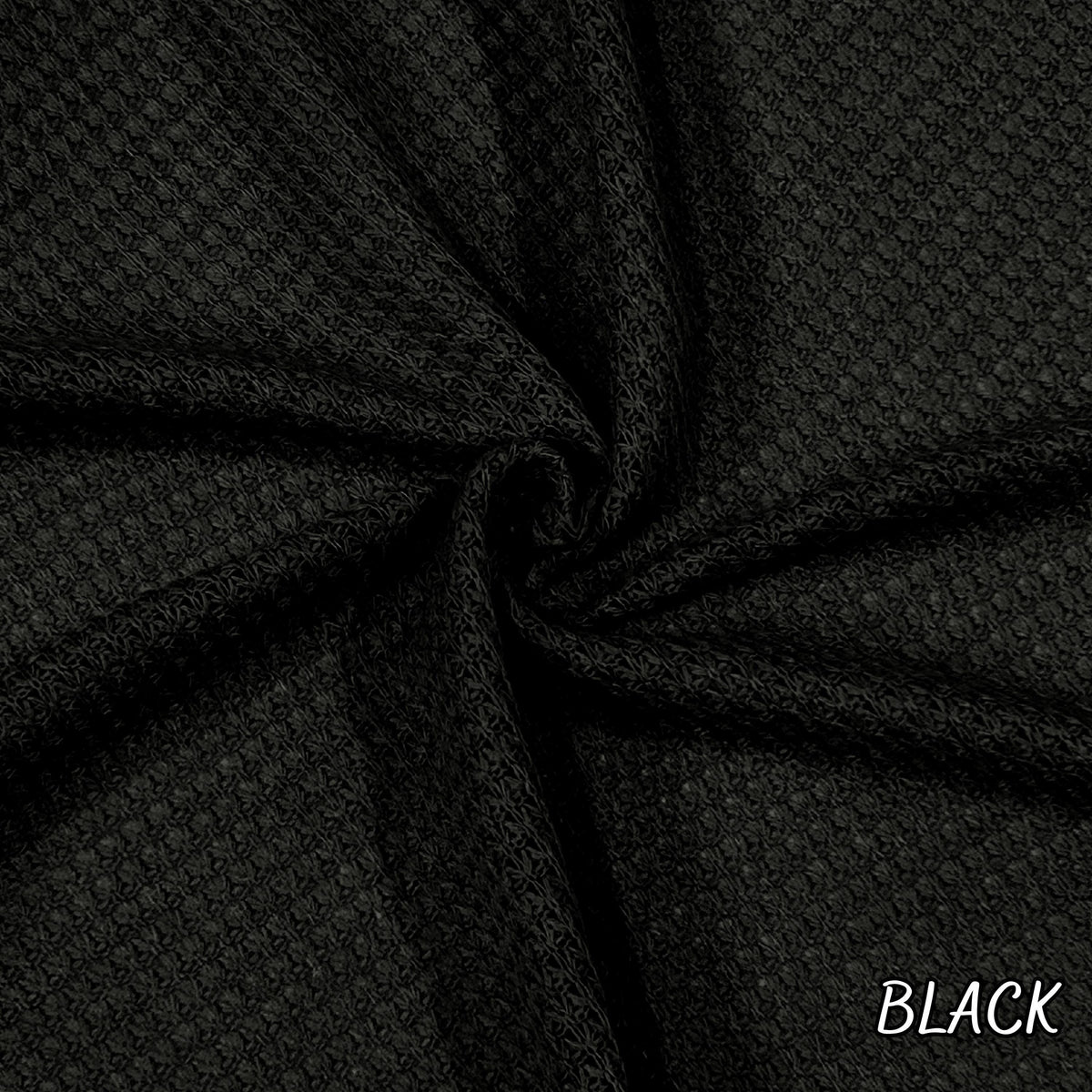 Waffle Knit Fabric, 33% Rayon 62 Polyester 5 Spandex