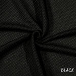 Waffle Knit Fabric, 33% Rayon 62 Polyester 5 Spandex