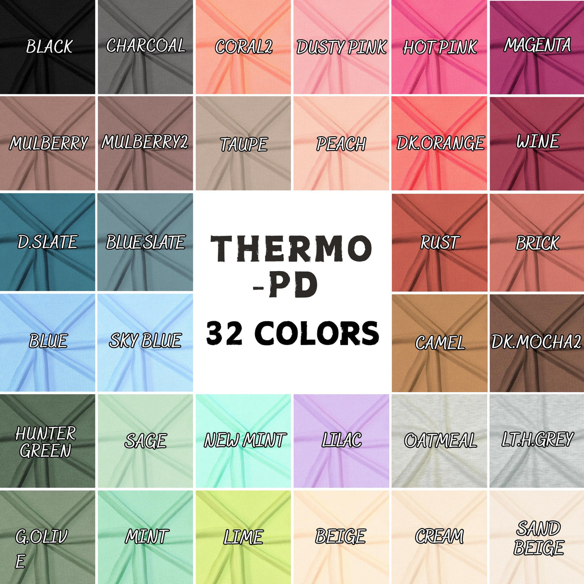 Sweater Knit Fabric-Thermo-pd , Brushed Stretch Rayon Blend by the Yard
