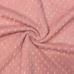 U-Jacquard Swiss Dot Knit. Jacquard Fabric, SOLIDS VARIETY, Fabric by the 1/2 Yard, Yard, or Sample, stretchy fabric