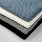 Waffle Knit Fabric, 33% Rayon 62 Polyester 5 Spandex