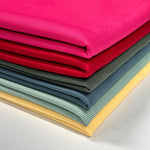 Rib knit fabric 2x1 . 60 inch width Baby Rib. Athena PD. 17 multicolor.  dress, top, stripe rib stretch. - 40-Yard Roll