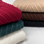 Jacquard Knit Fabric. RY 1322. Super Stretch- Soft 4-Way Stretch for Active Wear. 60" width. Fabric By The Yard.