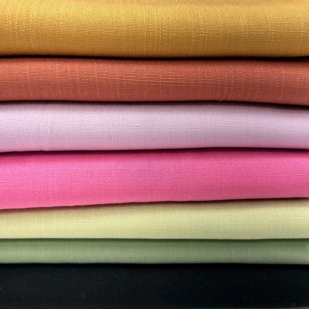 Rayon Slub- woven fabric, summer dress. natural linen feel. By-The-Yard - 40-Yard Roll