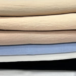 Thin Woven fabric.Milano. crush matt finish. thin stretch fabric. very smooth fit and comfy feel.