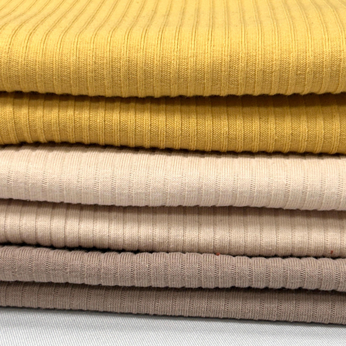 5x2 Cotton Rib Solid Color. 60" width. Fabric By The Yard. Material for Clothing Trim, Cuffs, Collars - Soft T-Shirts - 40-Yard Roll