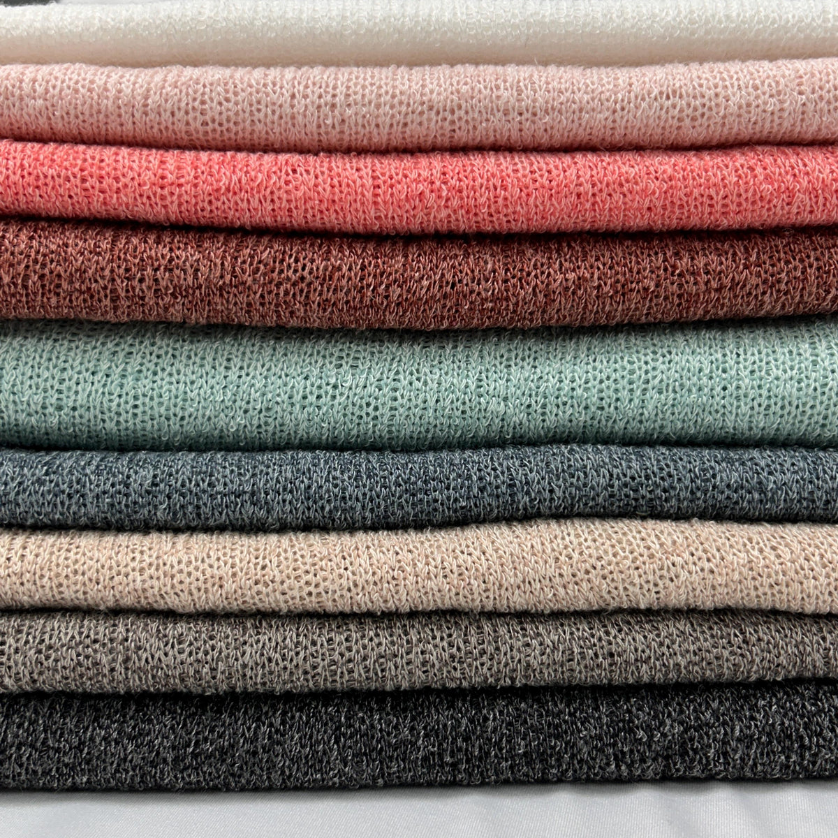 Sweater Fabric, Havy K-tiara. 78% Polyester 22 Rayon Knit By The Yard