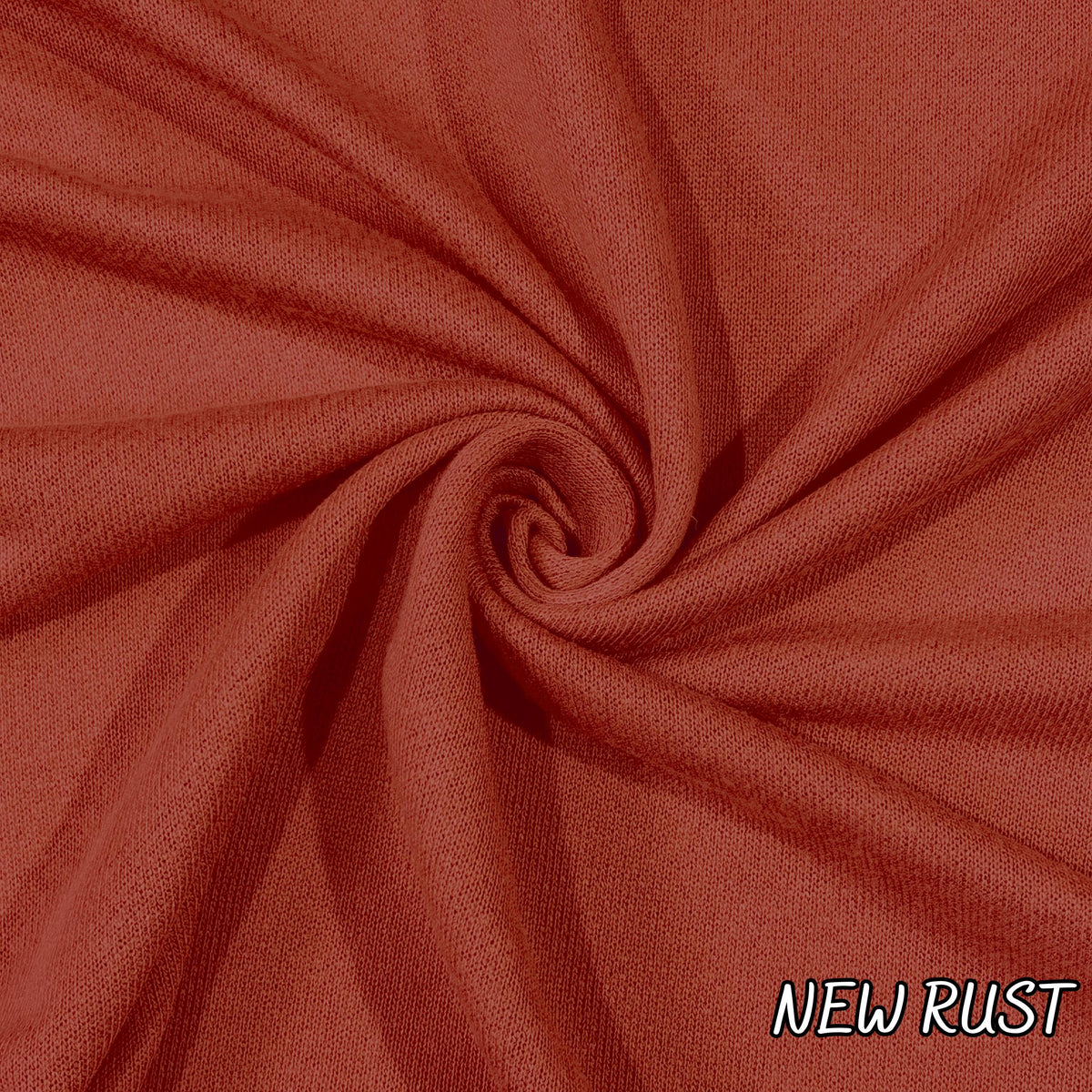 Cotton Polyester French Terry Solid PD. 60" width. Fabric By The Yard.
