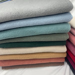 Jac-Rib brush. soft thick winter brush fabric Solid color. Fabric by yard. sweatshirts, cardigan, tops , children's wear - 40-Yard Roll