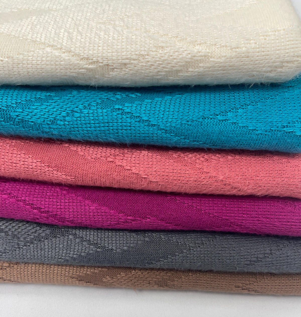 JM20180 OAK-JQD soft hacci. lounge wear, sweater, pajama fabric. solid Textured Fabric by the Yard.