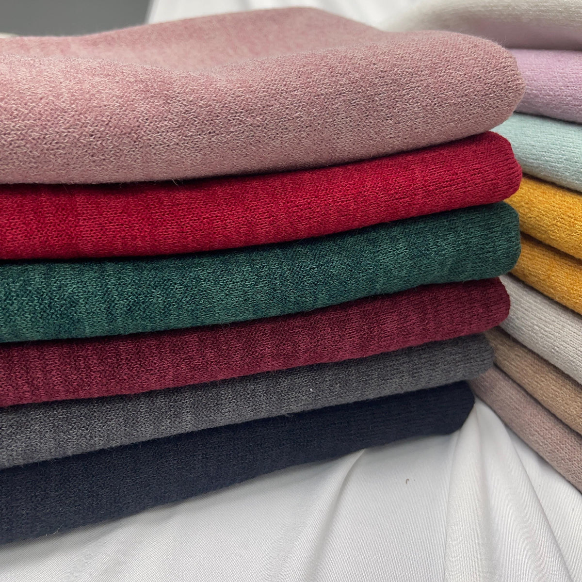 Mirr PD, Sweater Fabric by the yard. Soft and Stretchy. 60" width. Fabric By The Yard. - 40-Yard Roll