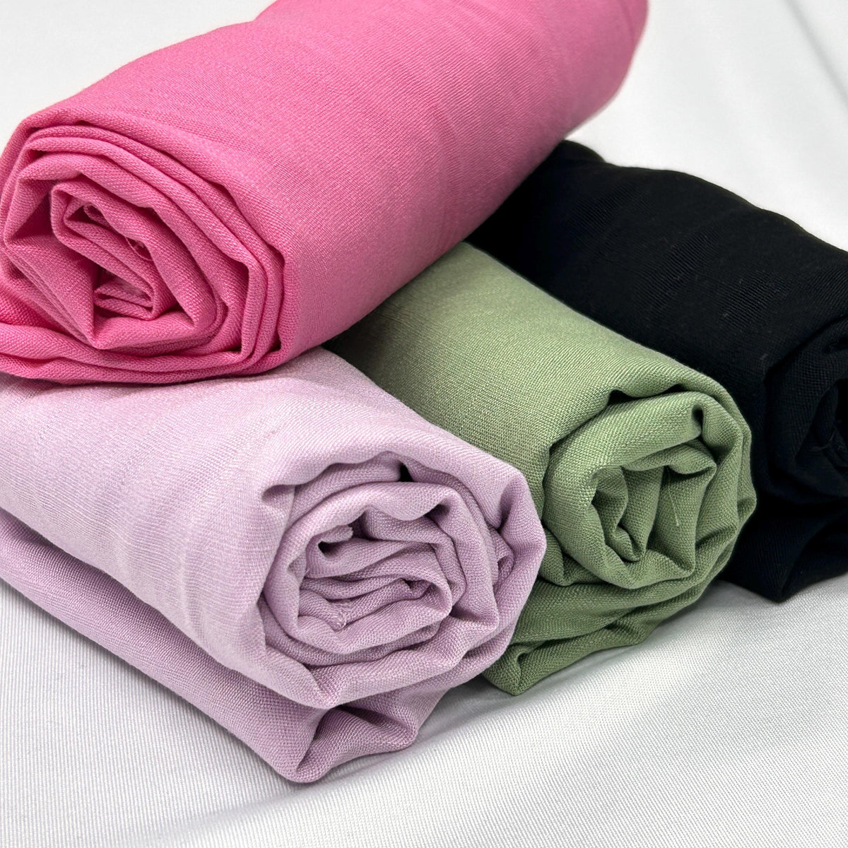 Rayon Slub- woven fabric, summer dress. natural linen feel. By-The-Yard - 40-Yard Roll