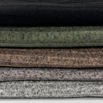 Soft Brush Rib Knit Fabric for Clothing - 8x4 Texture - Perfect for Sweaters and Cardigans / 8x4 T.R Brib