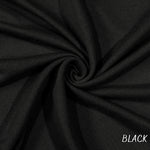 Cotton Polyester French Terry Solid PD. 60" width. Fabric By The Yard.